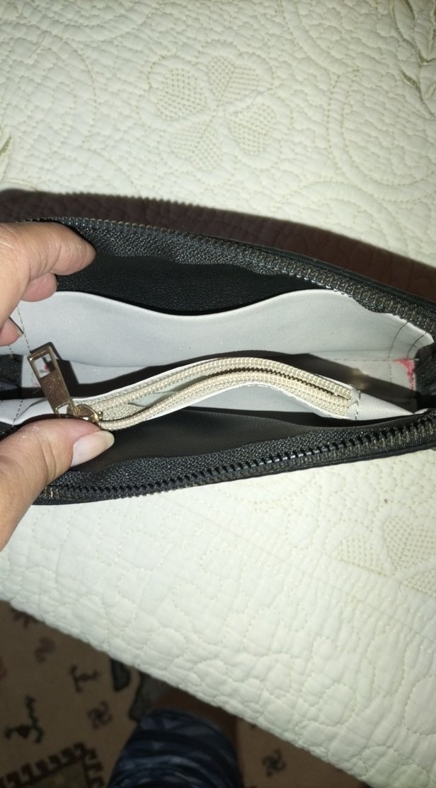 Kırmızı Deri Fermuarlı Bohem Kadın Cüzdanı - Görsel 3