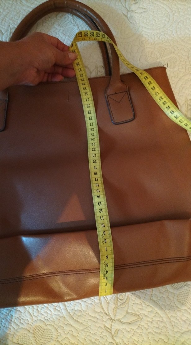 Bej Deri Kadın Çanta - Görsel 3