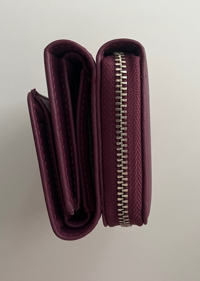 Cengiz Pakel Kadın Cüzdan Mürdüm - Görsel 5