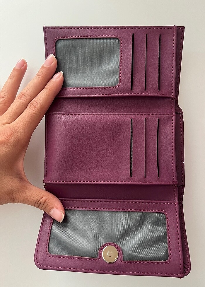 Cengiz Pakel Kadın Cüzdan Mürdüm - Görsel 2