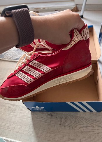 Adidas SL 72 OG W Model Kırmızı Ayakkabı - Görsel 4