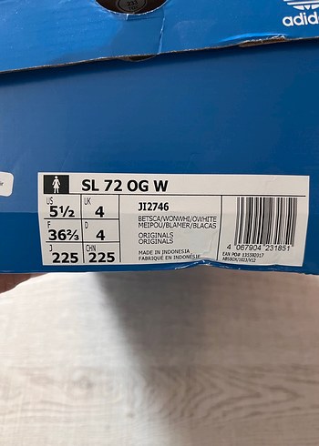 Adidas SL 72 OG W Model Kırmızı Ayakkabı - Görsel 8