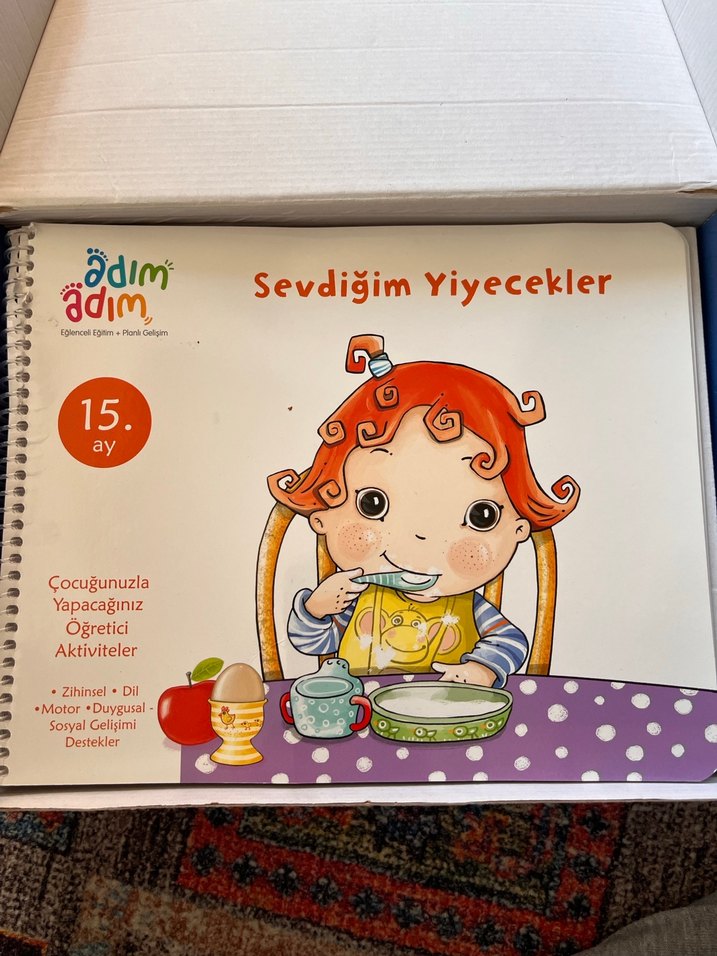 Adım Adım Eğitm Seti 15. Ay Seti - Görsel 2