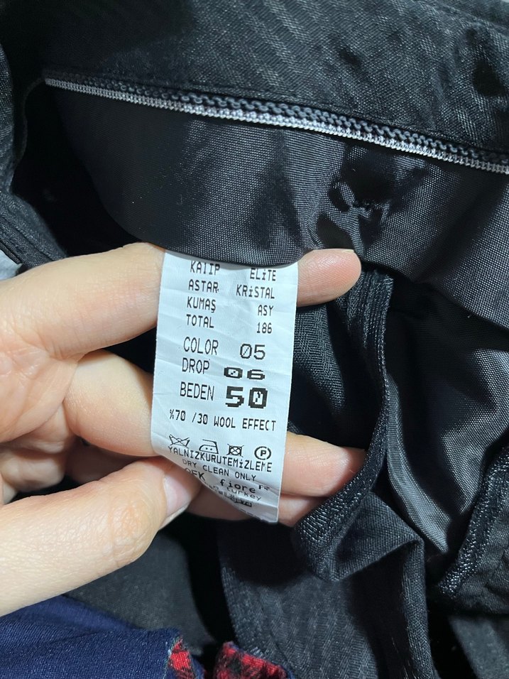 Siyah Erkek Takım Elbise - Görsel 5