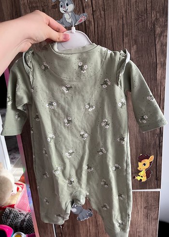 Yeşil Desenli Kız Tulum - Görsel 3