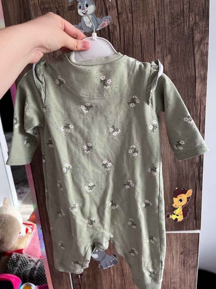 Yeşil Desenli Kız Tulum - Görsel 3