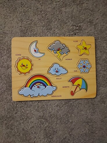 Ahşap puzzle