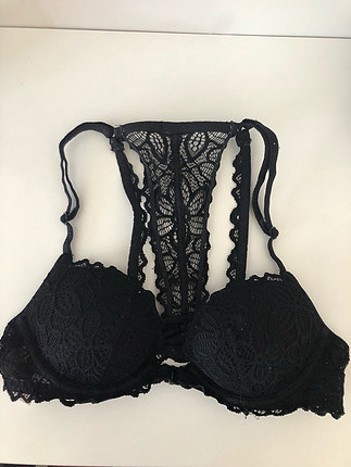 Siyah Dantelli Victoria's Secret sütyen