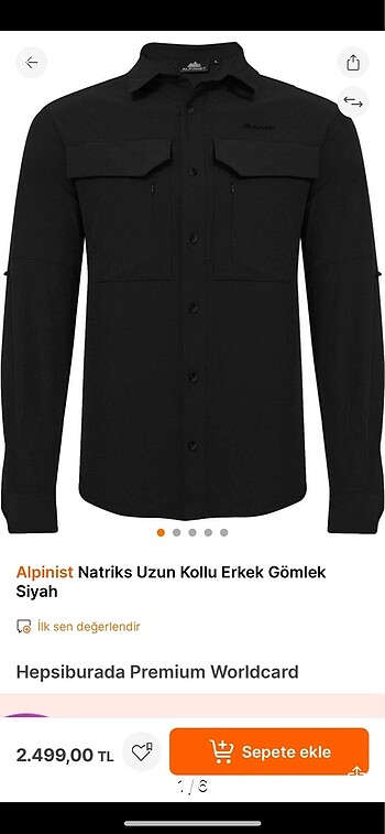 Alpinist gömlek
