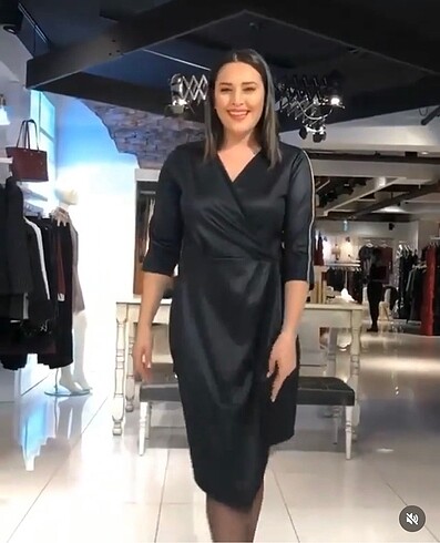 Büyük beden dalgıç kumaş gece elbisesi