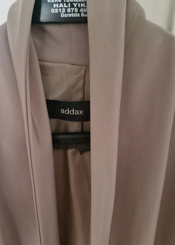 Addax Drapeli Bej Kadın Blazer