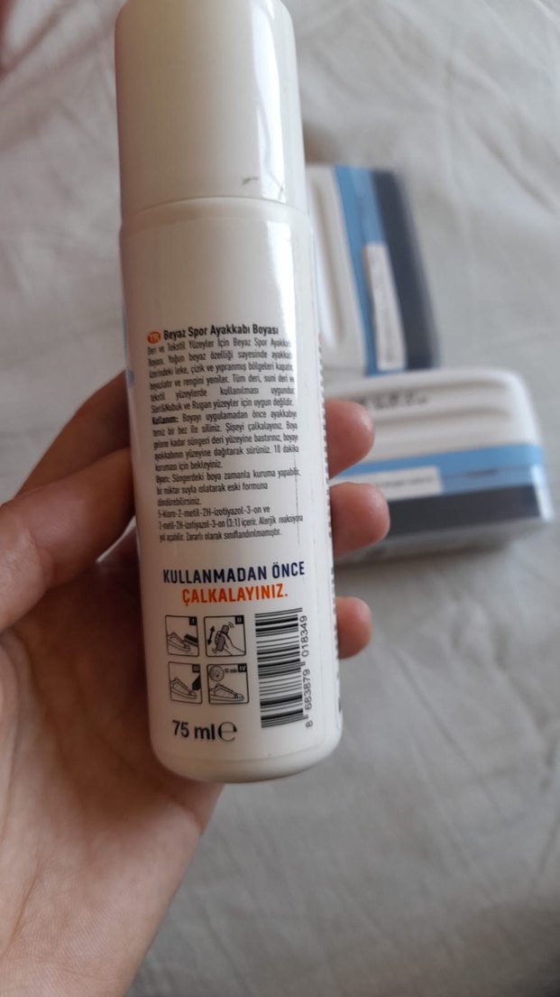 Flo Beyaz Ayakkabı Boyası 75 ml - Görsel 4