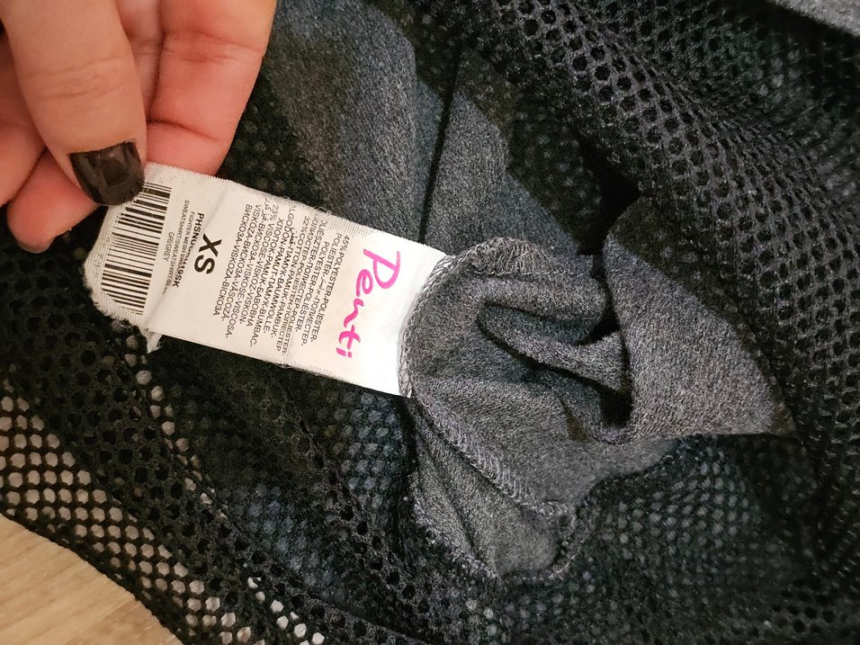 Kadın Gri Yarım Fermuarlı Sweatshirt - Görsel 4