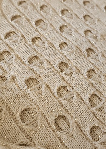 Bohem Etnik Örgü Uzun Kollu Kadın Kazak - Görsel 5