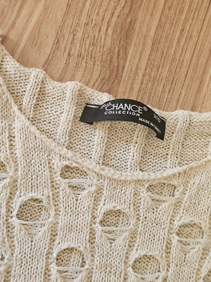 Bohem Etnik Örgü Uzun Kollu Kadın Kazak - Görsel 3