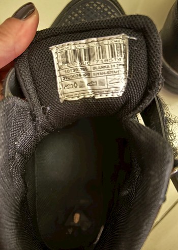 Siyah Erkek Çocuk Kauçuk Botlar Velcro - Görsel 5