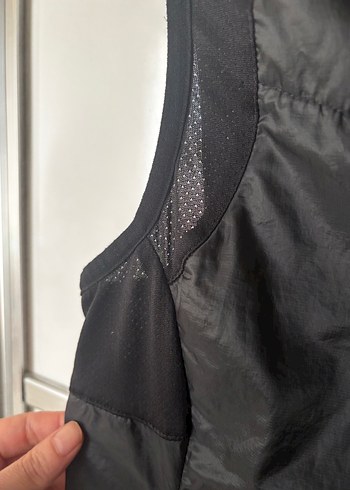 Nike Fermuarlı Kolsuz Biker Yelek - Görsel 3