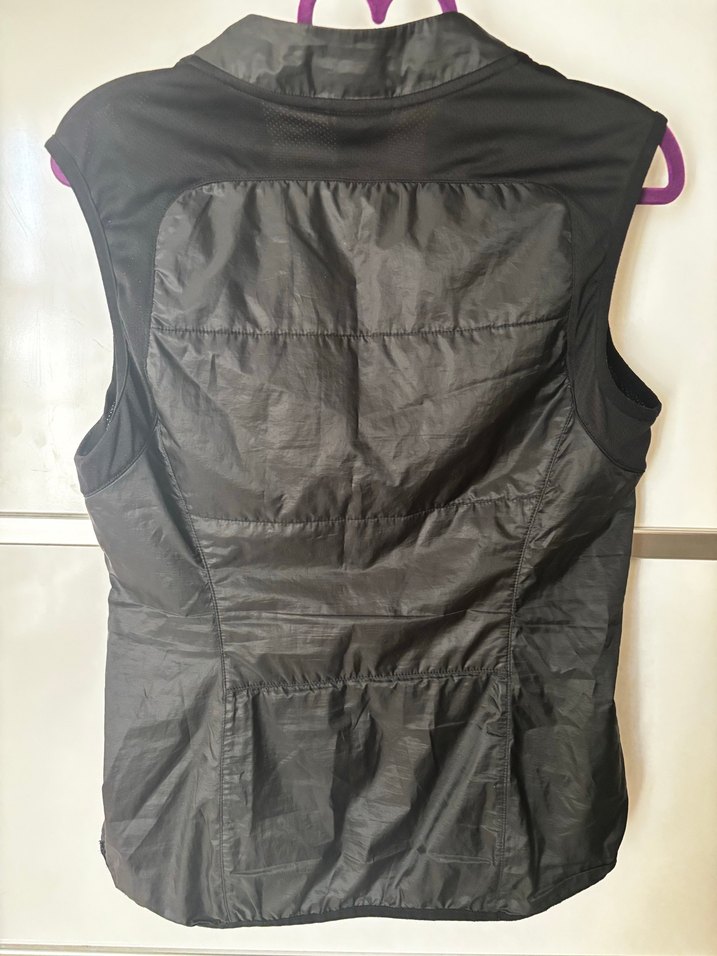 Nike Fermuarlı Kolsuz Biker Yelek - Görsel 5