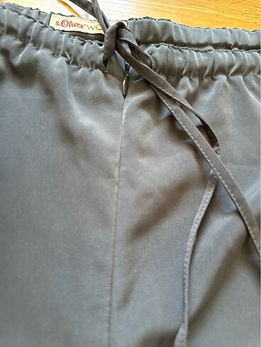 36 Beden gri Renk S.Oliver saten pantolon