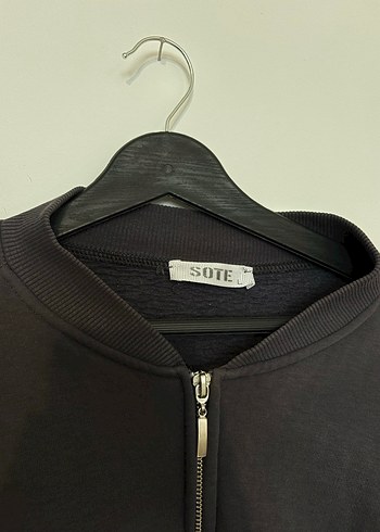 Kısa Oversize Sweatshirt - Görsel 2