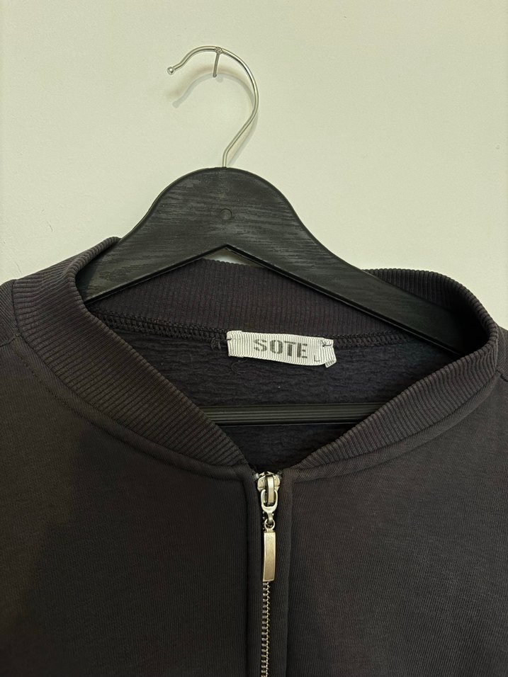 Kısa Oversize Sweatshirt - Görsel 2