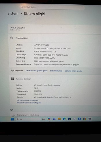 Huawei Dizüstü Bilgisayar - Görsel 4