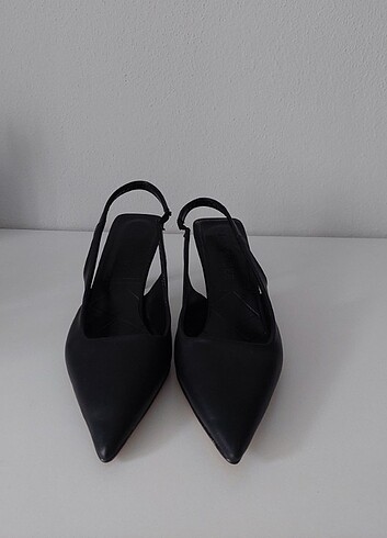 40 Beden siyah Renk Zara Model Kadın Topuklu Ayakkabı 