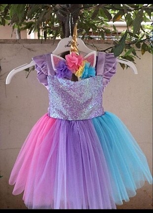 4 Yaş Beden mor Renk UNICORN