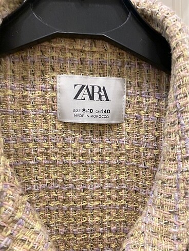 10 Yaş Beden Zara yelek