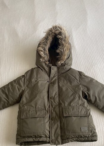 Mango Kahverengi Kürklü Erkek Çocuk Montu - Görsel 6