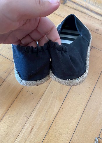 Siyah Kadın Espadril - Görsel 4