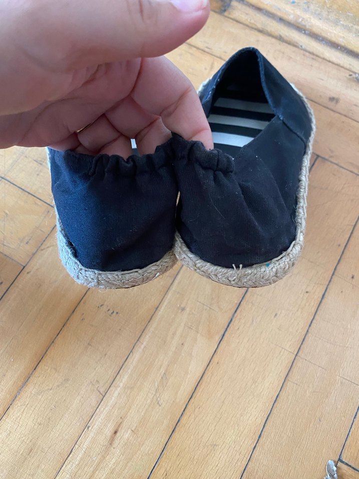 Siyah Kadın Espadril - Görsel 4