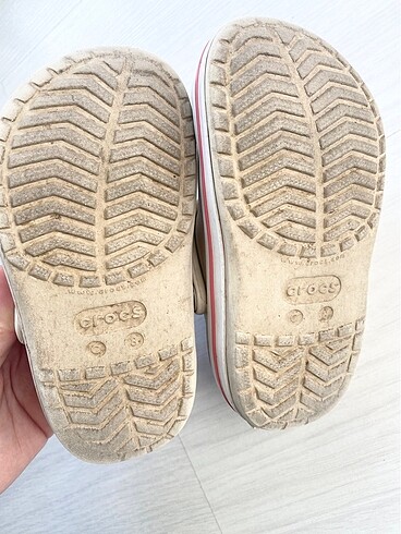 24 Beden ten rengi Renk Crocs terlik