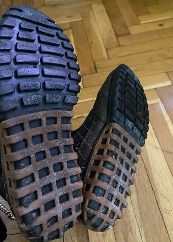 Kahverengi Erkek Çocuk Biker Bot - Görsel 5