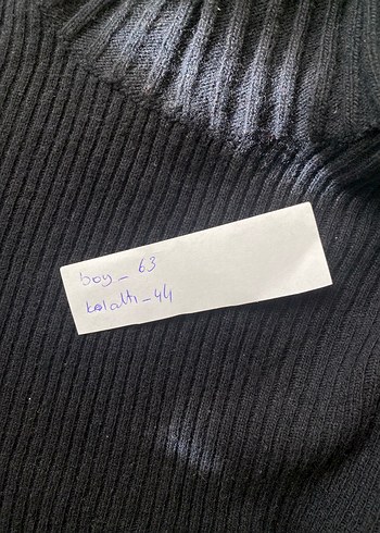 Kadın Triko Boğazlı Kazak - Görsel 4