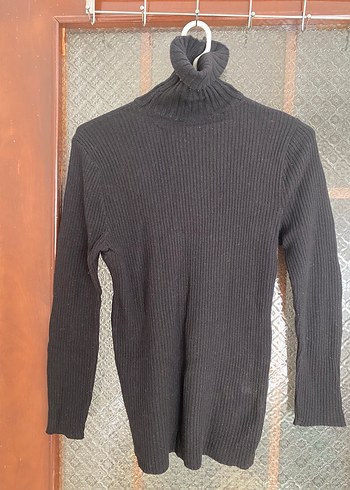 Kadın Triko Boğazlı Kazak - Görsel 2