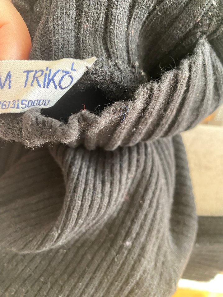 Kadın Triko Boğazlı Kazak - Görsel 3