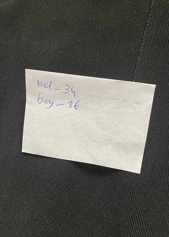 Siyah Uzun Kadın Etek - Görsel 5