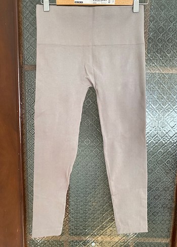 Düz Kesim Midi Spor Tayt - Görsel 3