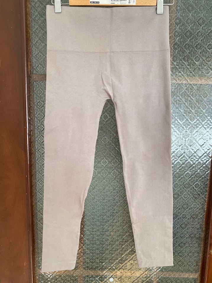 Düz Kesim Midi Spor Tayt - Görsel 3