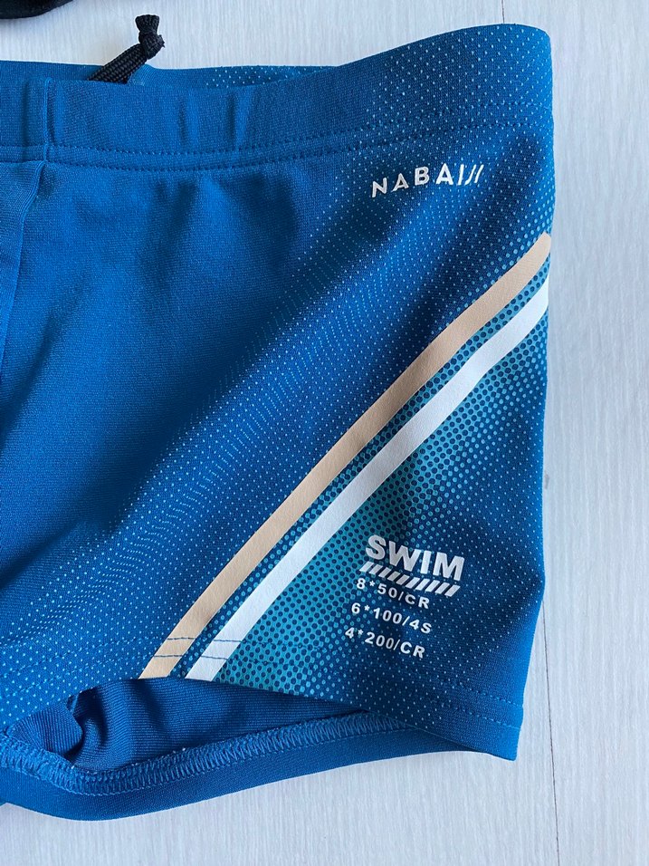 Erkek Çocuk siyah ve Mavi Mayo Şortlar - Görsel 2