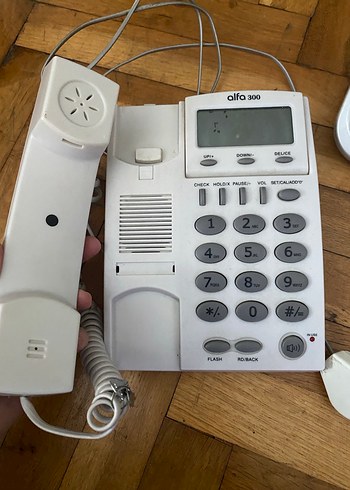 Beyaz Panasonic Kablosuz Telefon Seti - Görsel 2