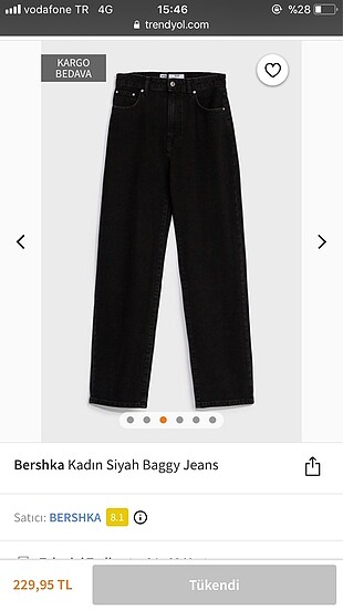 Orijinal berskha jean xxs beden