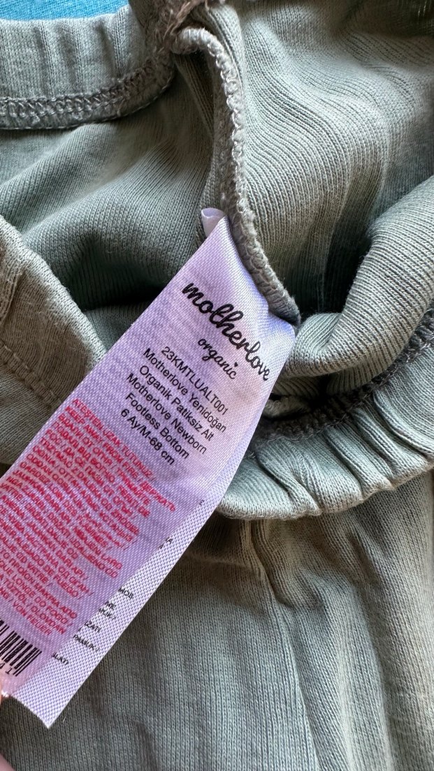 Erkek bebek eşofman altı 6 ay - Görsel 2