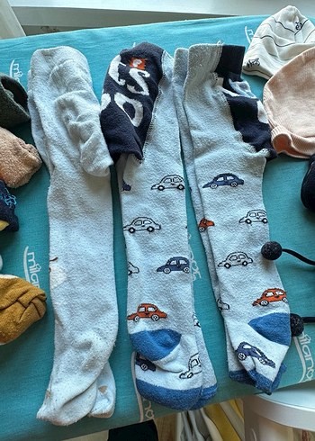 Erkek bebek çorap- patik vs 0-6 ay - Görsel 5