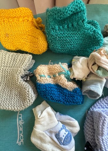 Erkek bebek çorap- patik vs 0-6 ay - Görsel 4