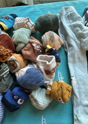 Erkek bebek çorap- patik vs 0-6 ay - Görsel 2