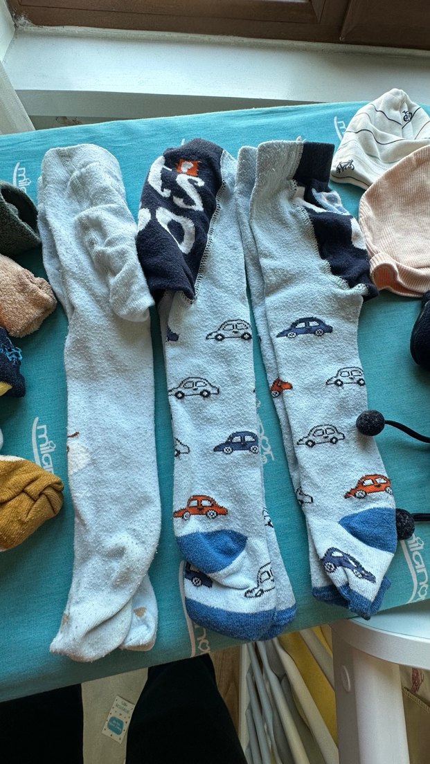 Erkek bebek çorap- patik vs 0-6 ay - Görsel 5
