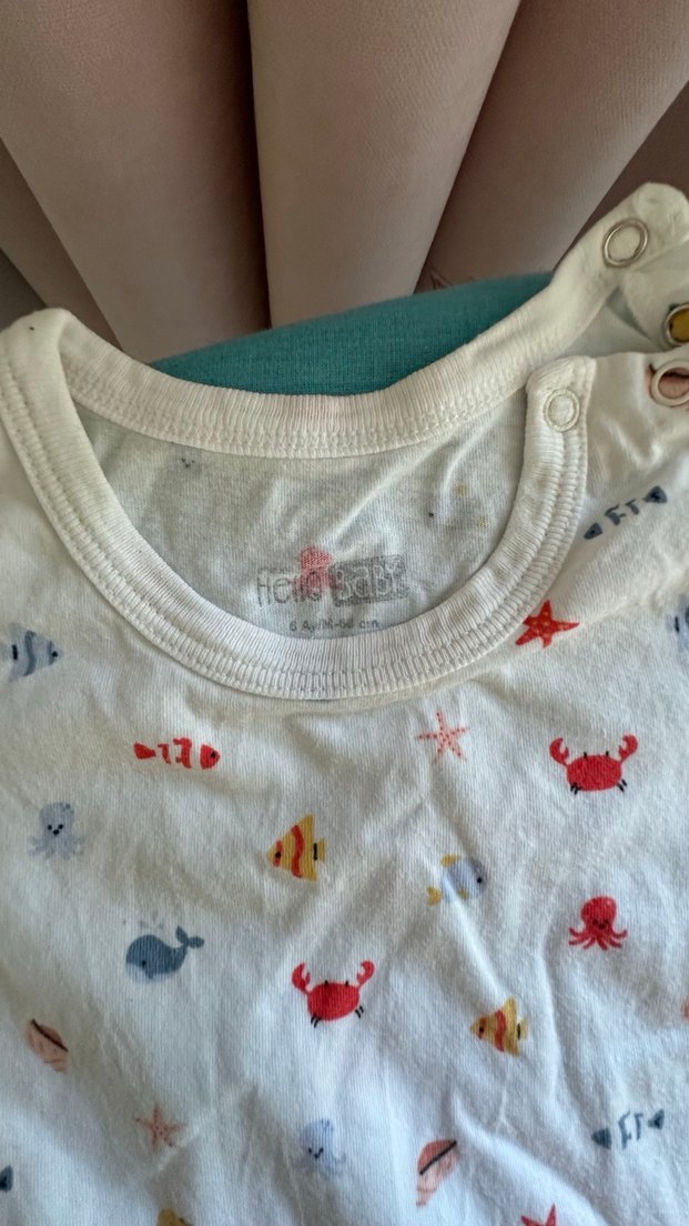 Erkek bebek zıbın 6 ay - Görsel 2