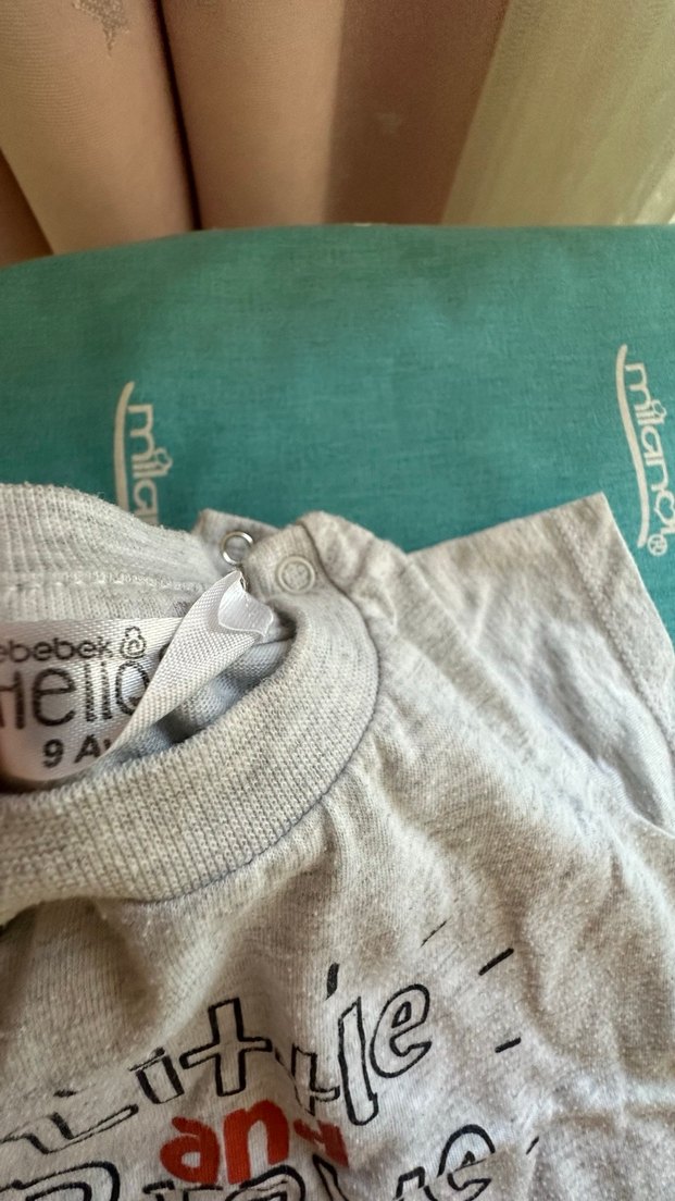 Erkek bebek zıbın 6 ay - Görsel 4